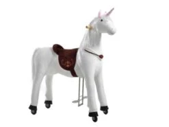 PONNIE Mechanisches Einhorn Auf Rollen Merlin XL PRO