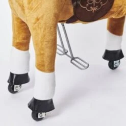 PONNIE Mechanisches Pferd Auf Rollen Happy XL PRO -Kinderspielzeug 28873211 03