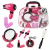 Toi Toys Toi-Toys Friseurset Mit Echtem Fön Im Koffer Haare Stylen