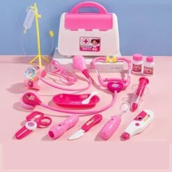 Syntek Kinderspielhaus Spielzeug Kinderspielhaus Doktorspielzeug