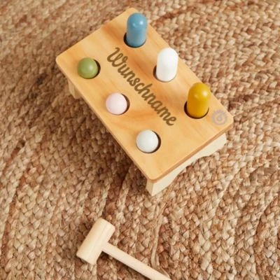 Elefantasie Hammerbank Mit Name Graviert Holz Werkbank 2 Elefantasie Hammerbank Mit Name Graviert Holz Werkbank – Bild 2