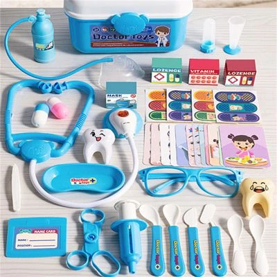 Syntek Kinderarzt-Rollenspielspielzeug Simulationsset Für Medizinische Spielzeugboxen Für Kinder