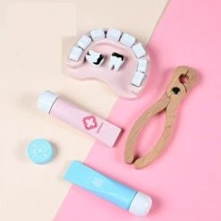 Debuy Simuliertes Kleines Arzt Spielzeugset Aus Holz Für Kinder Holzspielhaus Für Kinder -Kinderspielzeug 30218582 03