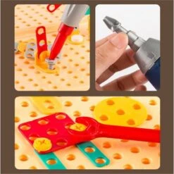 Enbaoxin Baby-Puzzle-Montage-Toolbox-Spielzeug-Set Kinderreparaturset Spielzeugset -Kinderspielzeug 30244868 04