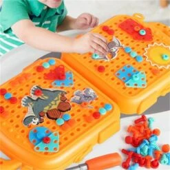 Enbaoxin Simulation Schraube Toolbox Bohrmaschine DIY Praktische Demontage Bohrmaschine Montage Puzzle Kinderspielzeug Kinder DIY Demontage Montage Puzzlespiel Simulation DIY Kinderspielzeug Zum Zerlegen Und Z -Kinderspielzeug 30244926 05
