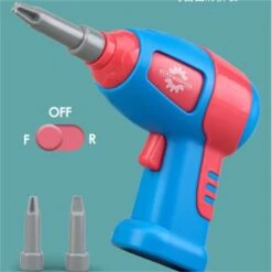 Enbaoxin Elektrische Bohrmaschine DIY Demontage Und Montage Puzzle Spielzeugkiste Für Kinder Simulierter Schraubwerkzeugkasten Für Kinder -Kinderspielzeug 30245012 04
