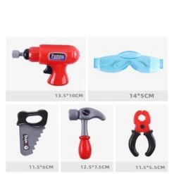 Syntek Kinderspielhaus Werkzeug Spielzeug Demontage- Und Wartungswerkzeuge Für Kinder -Kinderspielzeug 30335357 05