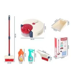 Enbaoxin Simulation Staubsauger Spielzeug Für Kinder Kinder Sweeper Reinigungswerkzeug-Set -Kinderspielzeug 30348066 06