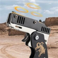 Enbaoxin Gummiband Pistole Metall Kinder Spielzeug Kinder Spielzeug Pistole Waffe -Kinderspielzeug 30437239 03