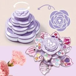 Epik Waschbare Drehbarer Schminkkoffer Für Kinder Kinder Kosmetik Make-up Koffer -Kinderspielzeug 30449024 04