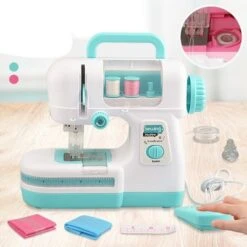 Brightake Kinderspielhaus Elektrische Nähmaschine Spielzeugset Elektrische Nähmaschine Kinderkleingeräte Spielzeug -Kinderspielzeug 30627090 03