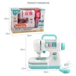 Brightake Kinderspielhaus Elektrische Nähmaschine Spielzeugset Elektrische Nähmaschine Kinderkleingeräte Spielzeug -Kinderspielzeug 30627090 04