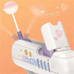 Enbaoxin Elektrische Spielzeugpistole Mit Ton Und Licht Kinderspielzeug Candy Gun Elektrische Handpistole Für Lutscher-Spielzeugpistole -Kinderspielzeug 30789744 06