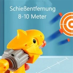 Syntek Cartoon-Form Soft Bullet Gun Kinderspielzeug Schwamm Weiche Kugel Cartoon Drei-Loch Kleine Pistole Kinderspielzeug 10 Syntek Cartoon-Form Soft Bullet Gun Kinderspielzeug Schwamm Weiche Kugel Cartoon Drei-Loch Kleine Pistole Kinderspielzeug -Kinderspielzeug 30790828 05