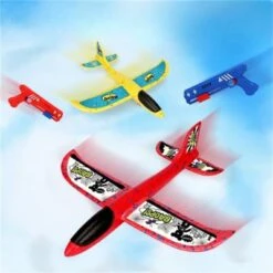 Epik Hand Werfbarer Gleitflugzeugwerfer Für Kinder Zufälligen Farben Kinder Schaumausstoßflugzeug Mit Zufälligen Farben -Kinderspielzeug 30879321 04