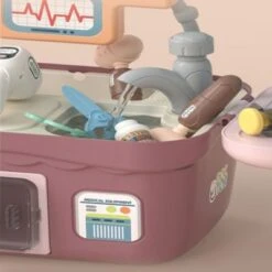 Enbaoxin Kindersimulation Stethoskop Tragbare Medizinische Kit Spielzeug Multifunktionaler Sanitätskasten Kinderspielzeug -Kinderspielzeug 30925819 06