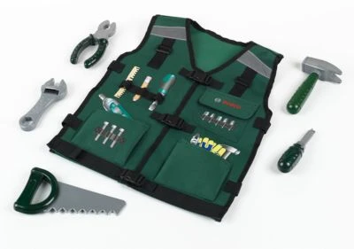 Klein Bosch Werkzeugweste Mit Zubehör 1 Klein Bosch Werkzeugweste Mit Zubehör