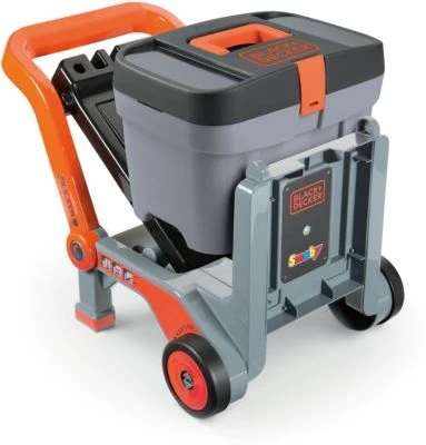 Smoby Black+Decker 3-in-1 Multi-Werkbank + Werkzeugkoffer 3 Smoby Black+Decker 3-in-1 Multi-Werkbank + Werkzeugkoffer – Bild 3