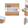 HABA 303011 Little Friends Puppenhaus Badezimmer