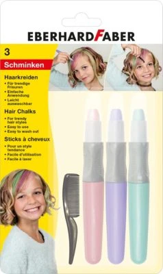 Eberhard Faber Haarkreide Set Pearl, 4-tlg.