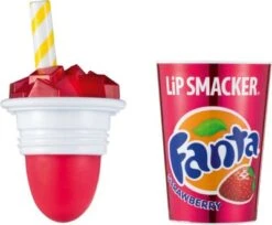 Embb EMPEAK MARKWINS BEAUTY BRANDS LiP SMACKER Coca Cola Lippenpflege Im Fanta Cup - Fanta Strawberry Geschmack, 7,4g